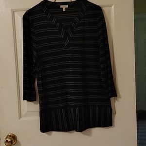 Talbot's 3/4 sleeve tunic